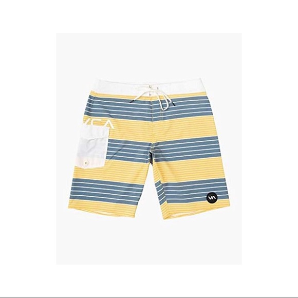 RVCA ‘Uncivil’ Stripe Trunk - Picture 6 of 6